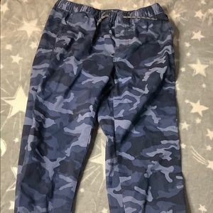 Blue boys Camo pants
